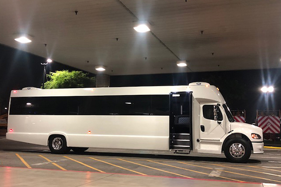 43-passenger party buses Michigan